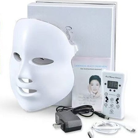 Masque LED 7 Couleurs Nomade – Photothérapie Faciale Secrets Beauté